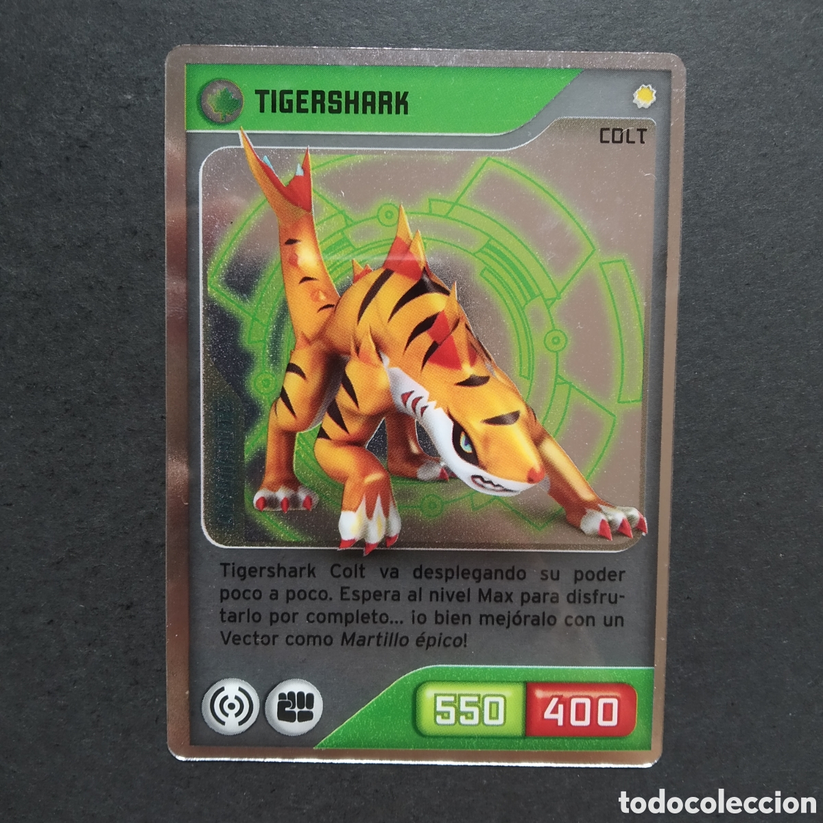 Coleccionismo cromos antiguos: CROMO - N&ordm; 194 - TIGERSHARK - INVIZIMALS, DESAFIOS OCULTOS - PANINI - A&Ntilde;O 2013