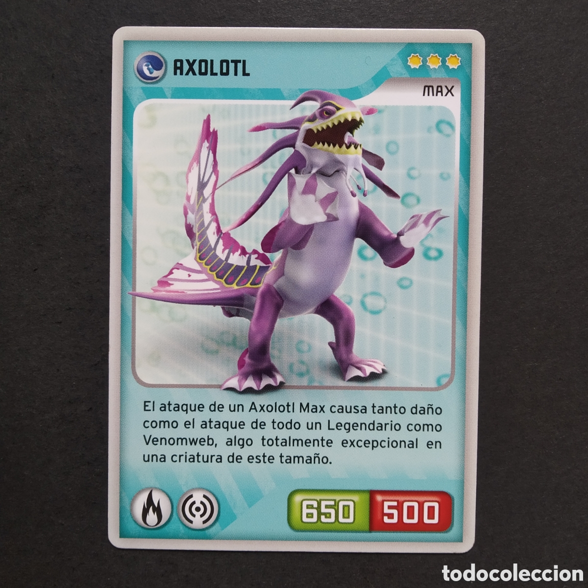 Coleccionismo cromos antiguos: CROMO - N&ordm; 201 - AXOLOTL - INVIZIMALS, DESAFIOS OCULTOS - PANINI - A&Ntilde;O 2013