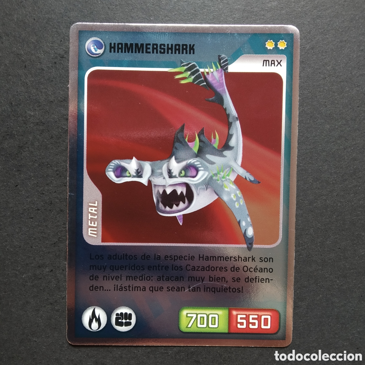 Coleccionismo cromos antiguos: CROMO - N&ordm; 210 - HAMMERSHARK - INVIZIMALS, DESAFIOS OCULTOS - PANINI - A&Ntilde;O 2013