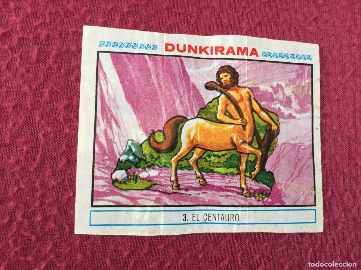Coleccionismo cromos antiguos: Cromo dunkirama - Numero N&ordm; 3 EL CENTAURO - chicles Dunkin