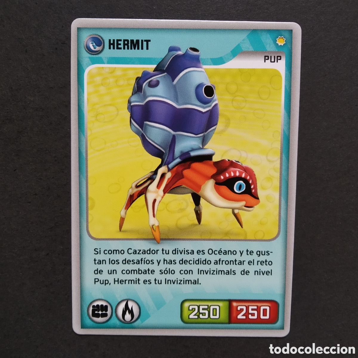 Coleccionismo cromos antiguos: CROMO - N&ordm; 211 - HERMIT - INVIZIMALS, DESAFIOS OCULTOS - PANINI - A&Ntilde;O 2013