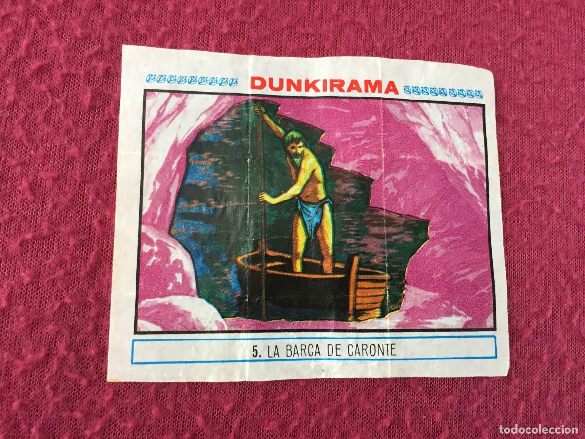Coleccionismo cromos antiguos: Cromo dunkirama - Numero N&ordm; 5 LA BARCA DE CARONTE - chicles Dunkin