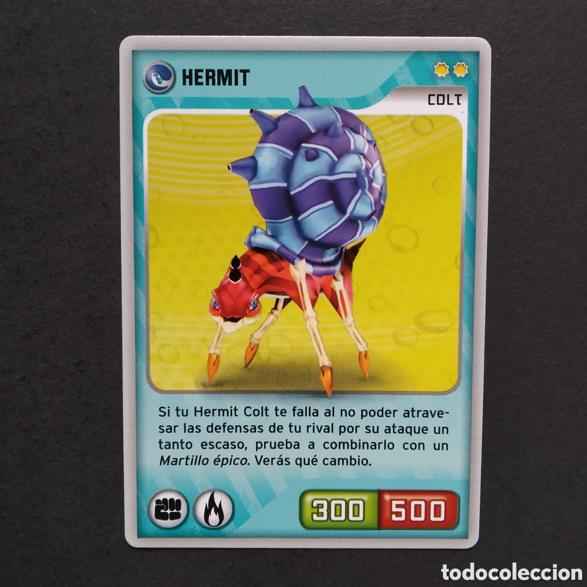 Coleccionismo cromos antiguos: CROMO - N&ordm; 212 - HERMIT - INVIZIMALS, DESAFIOS OCULTOS - PANINI - A&Ntilde;O 2013