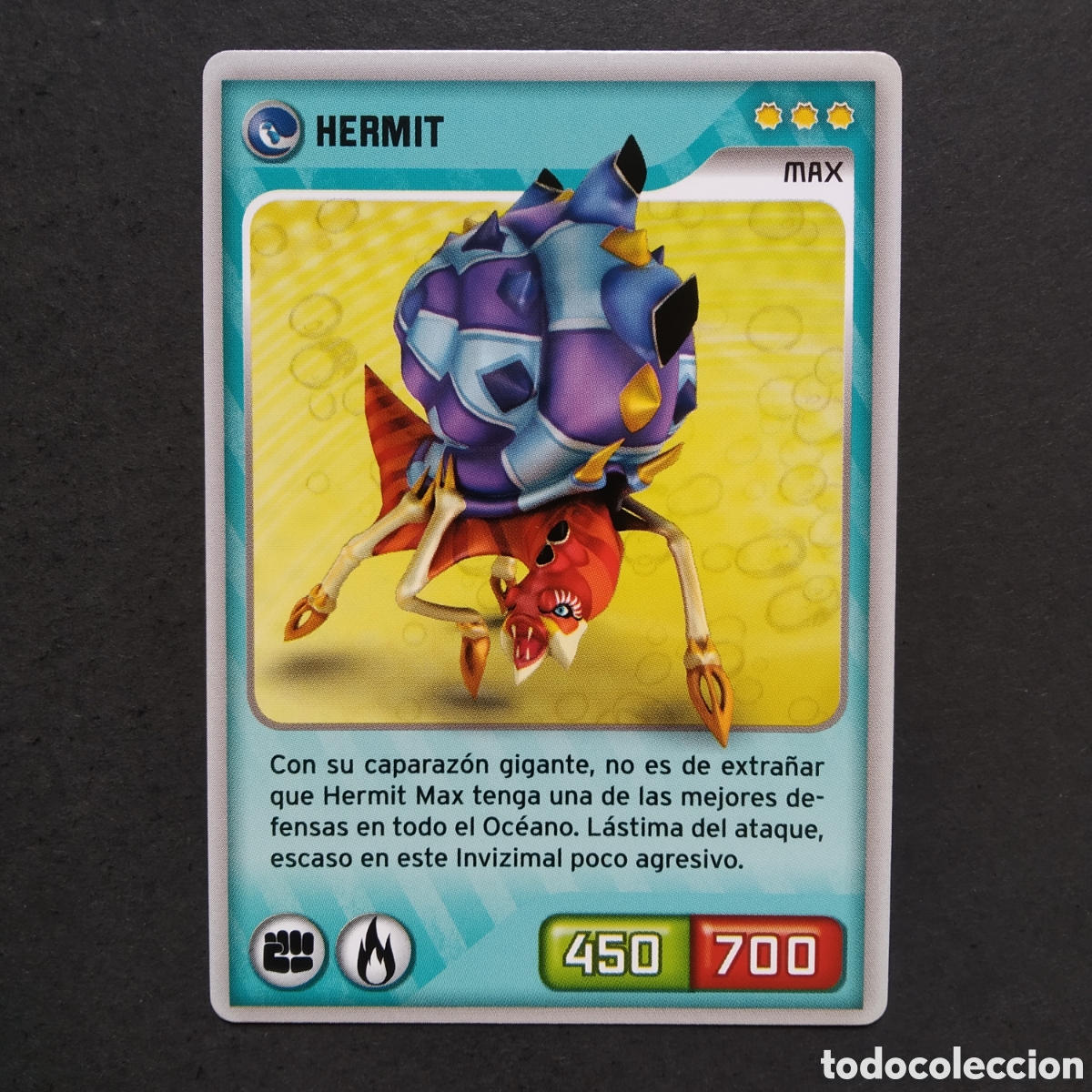 Coleccionismo cromos antiguos: CROMO - N&ordm; 213 - HERMIT - INVIZIMALS, DESAFIOS OCULTOS - PANINI - A&Ntilde;O 2013