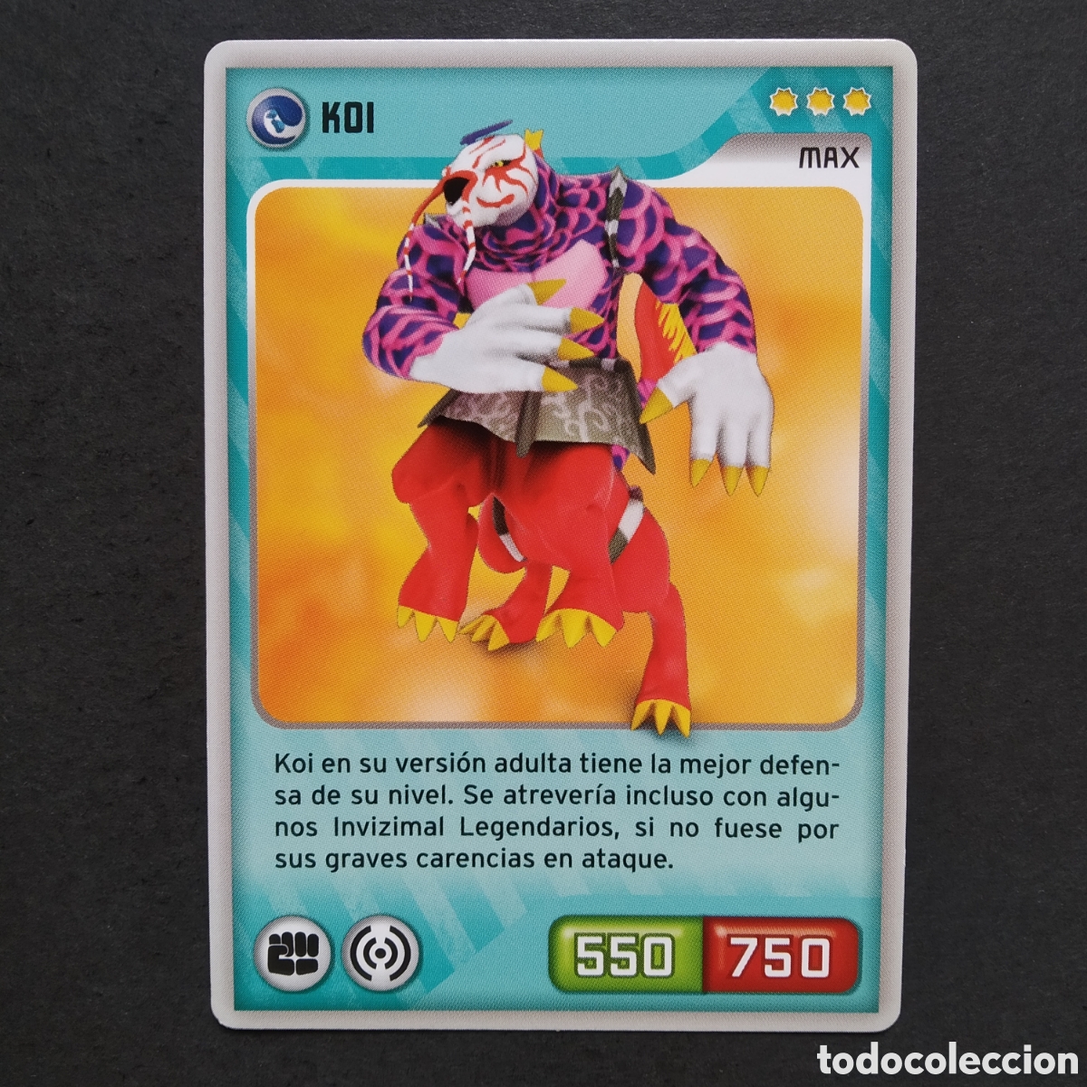 Coleccionismo cromos antiguos: CROMO - N&ordm; 216 - KOI - INVIZIMALS, DESAFIOS OCULTOS - PANINI - A&Ntilde;O 2013