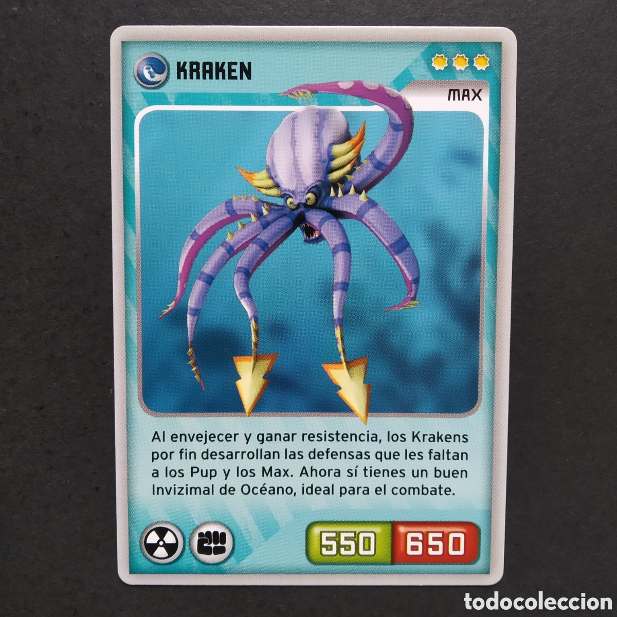 Coleccionismo cromos antiguos: CROMO - N&ordm; 219 - KRAKEN - INVIZIMALS, DESAFIOS OCULTOS - PANINI - A&Ntilde;O 2013