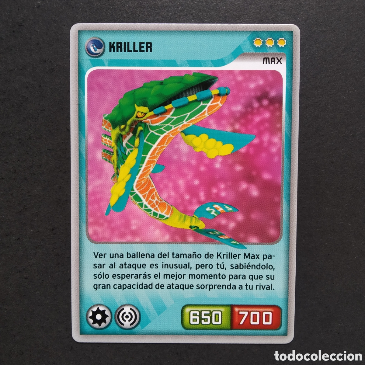 Coleccionismo cromos antiguos: CROMO - N&ordm; 222 - KRILLER - INVIZIMALS, DESAFIOS OCULTOS - PANINI - A&Ntilde;O 2013
