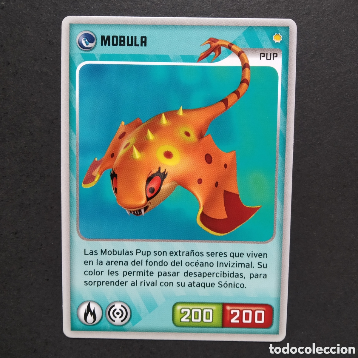 Coleccionismo cromos antiguos: CROMO - N&ordm; 223 - MOBULA - INVIZIMALS, DESAFIOS OCULTOS - PANINI - A&Ntilde;O 2013