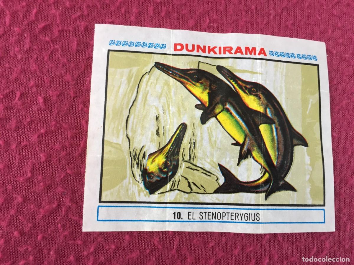 Coleccionismo cromos antiguos: Cromo dunkirama - Numero N&ordm; 10 EL STENOPTERYGIUS - chicles Dunkin