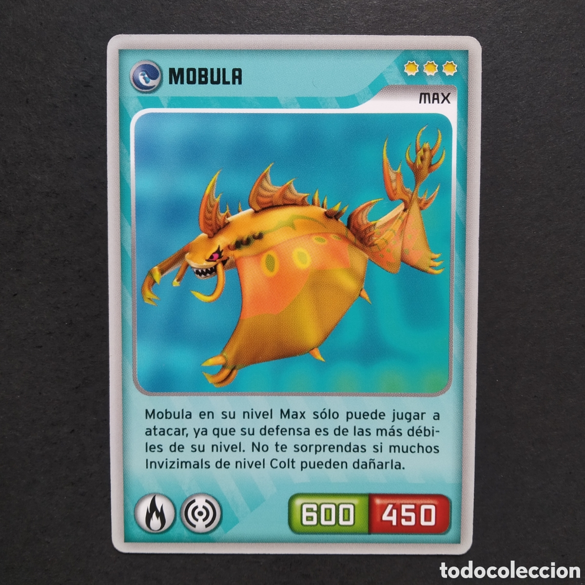 Coleccionismo cromos antiguos: CROMO - N&ordm; 225 - MOBULA - INVIZIMALS, DESAFIOS OCULTOS - PANINI - A&Ntilde;O 2013