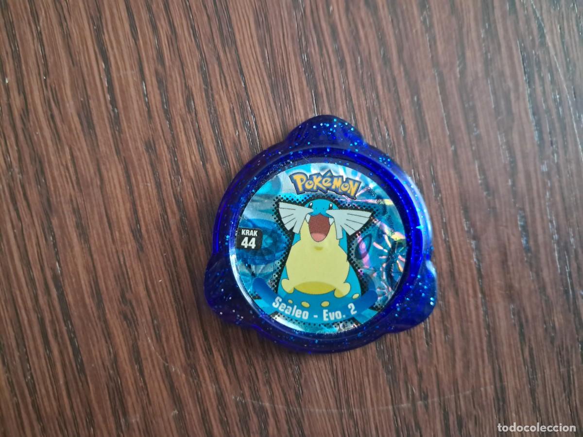 Coleccionismo cromos antiguos: Krak Pokemon n* 44 SEALEO -EVO 2 Coleccion Tazos Kraks Pokemon Panini TAZO