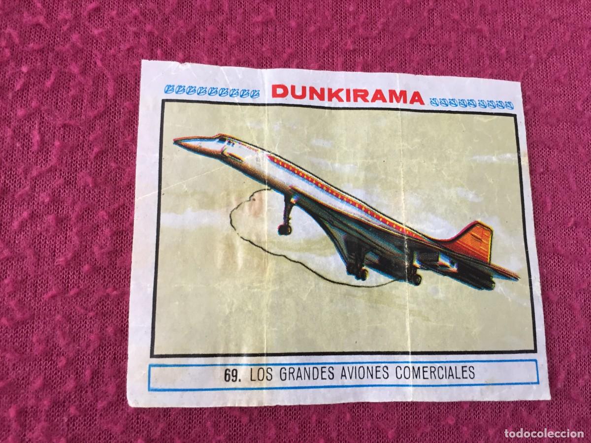 Coleccionismo cromos antiguos: Cromo dunkirama - Numero N&ordm; 69 - GRANDES AVIONES COMERCIALES - CONCORDE - chicles Dunkin