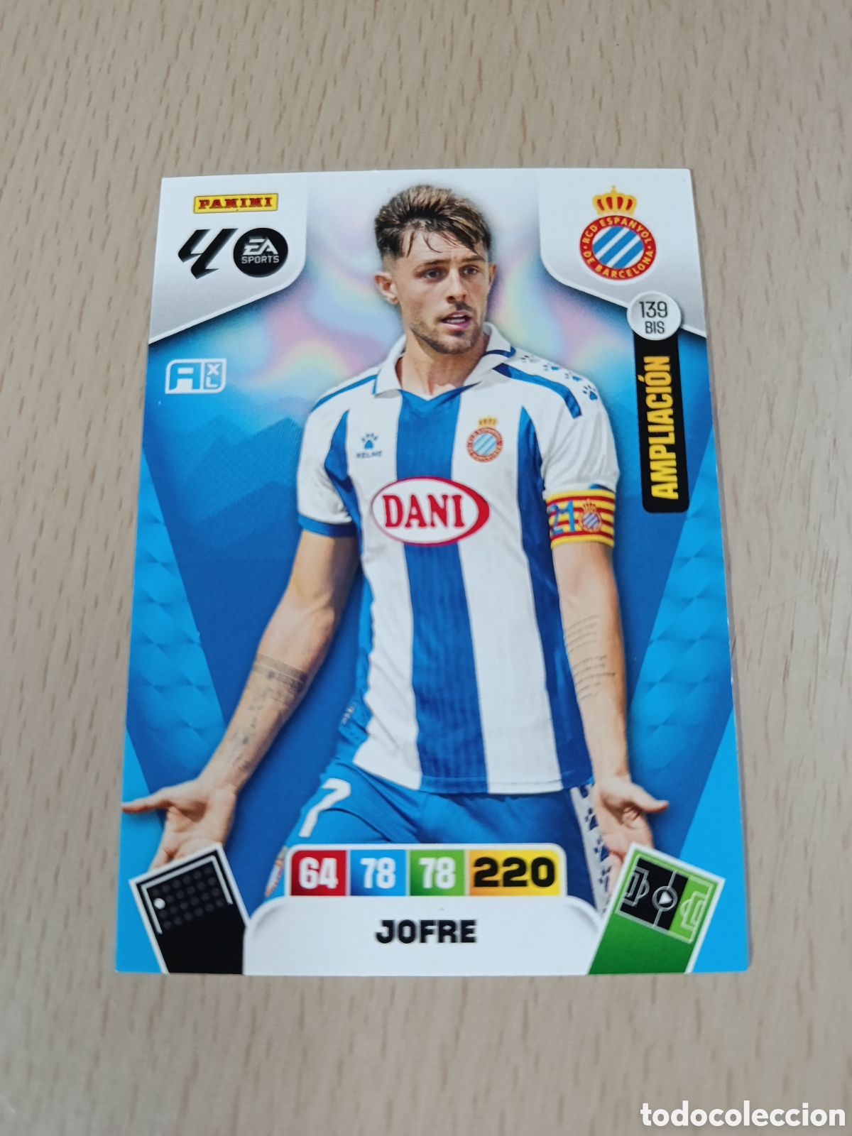 Colecionismo Cromos antigos: JOFRE RCD ESPA&Ntilde;OL ESPANYOL AMPLIACION ADRENALYN LIGA 25 26 2025 2026 PANINI