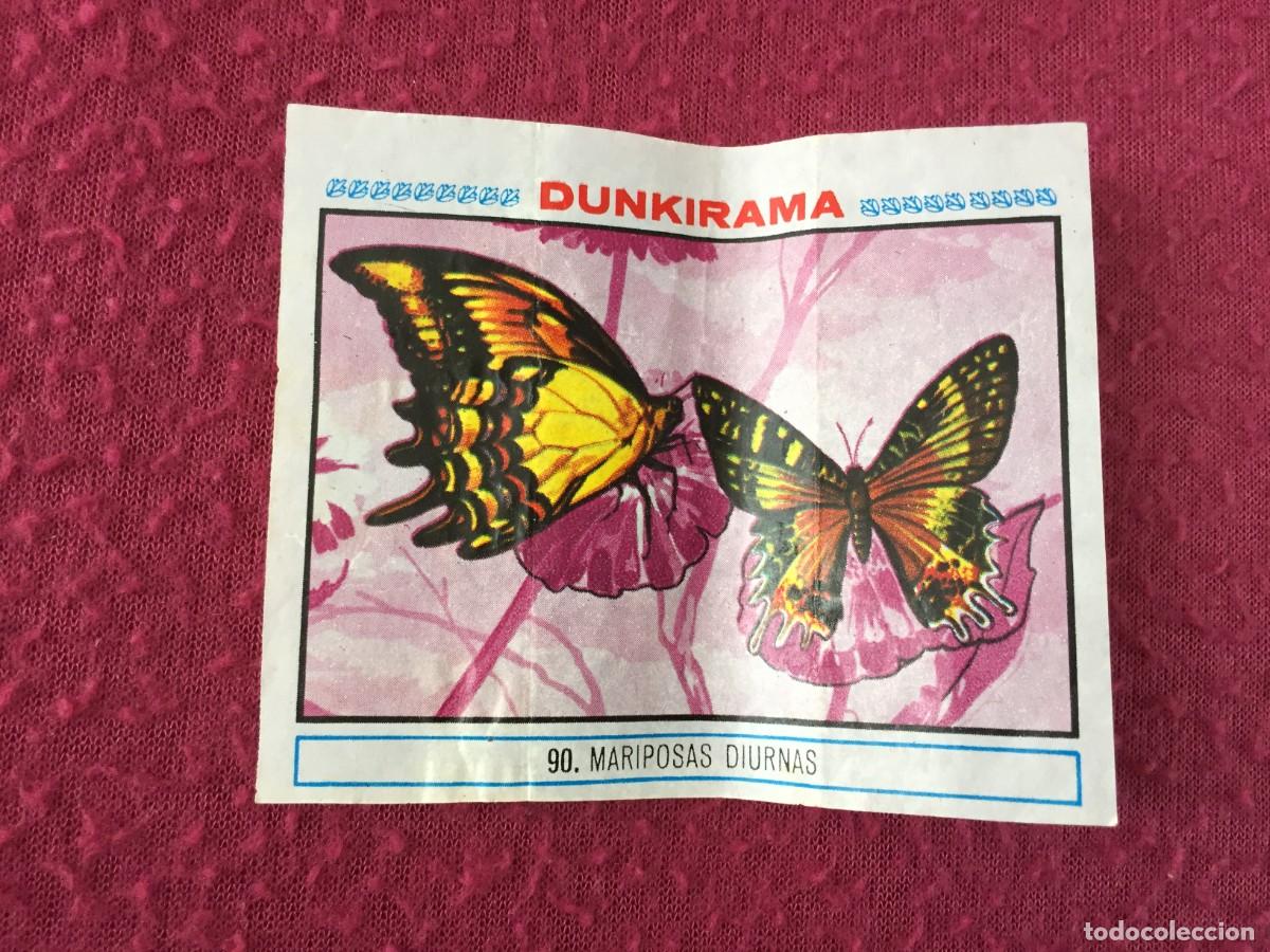 Coleccionismo cromos antiguos: Cromo dunkirama - Numero N&ordm; 90 - MARIPOSAS DIURNAS - chicles Dunkin
