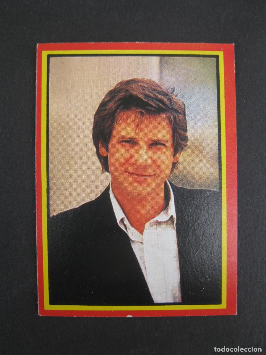 Coleccionismo cromos antiguos: FABULOSOS - CROMO N&ordm; 34 - HARRISON FORD - EDITORIAL RUIZ ROMERO - NUNCA PEGADO.