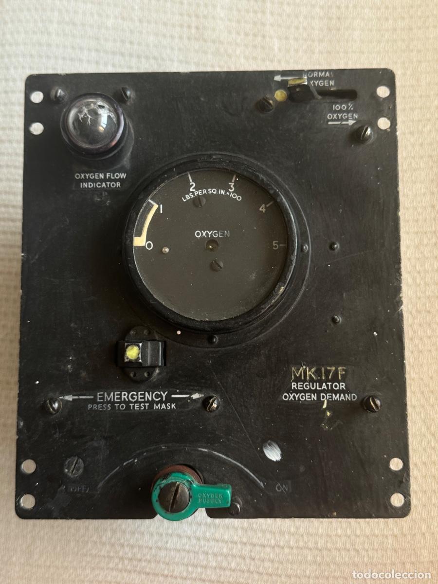 Coleccionismo cromos antiguos: INSTRUMENTO AVIACI&Oacute;N BRIT&Aacute;NICA - REGULADOR DE OX&Iacute;GENO AVI&Oacute;N - REGULATOR OXYGEN DEMAND