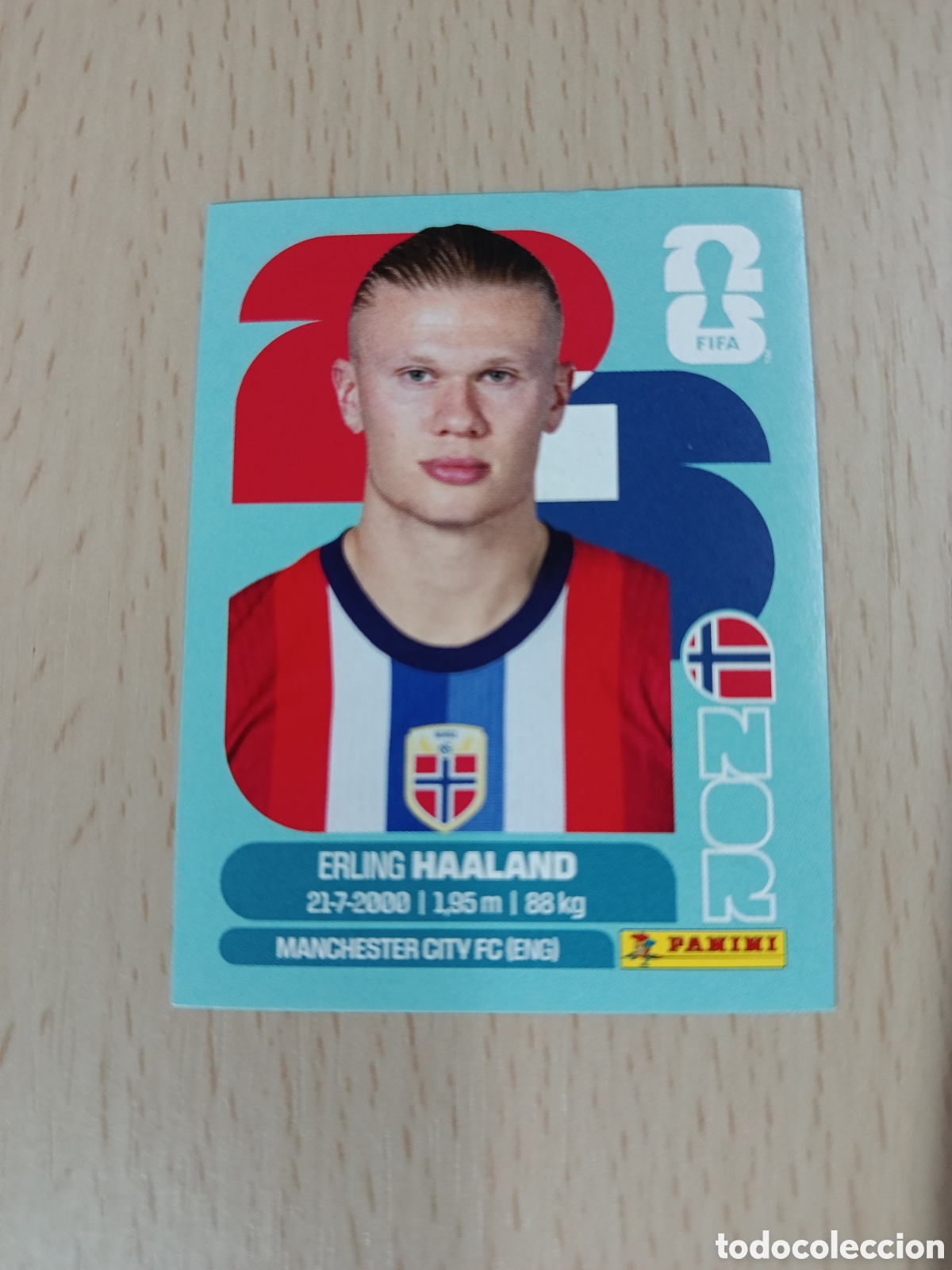 Collezionismo Figurine antiche: HAALAND NOR 15 NORUEGA FIFA WORLD CUP 26 2026 MUNDIAL 26 2026 PANINI