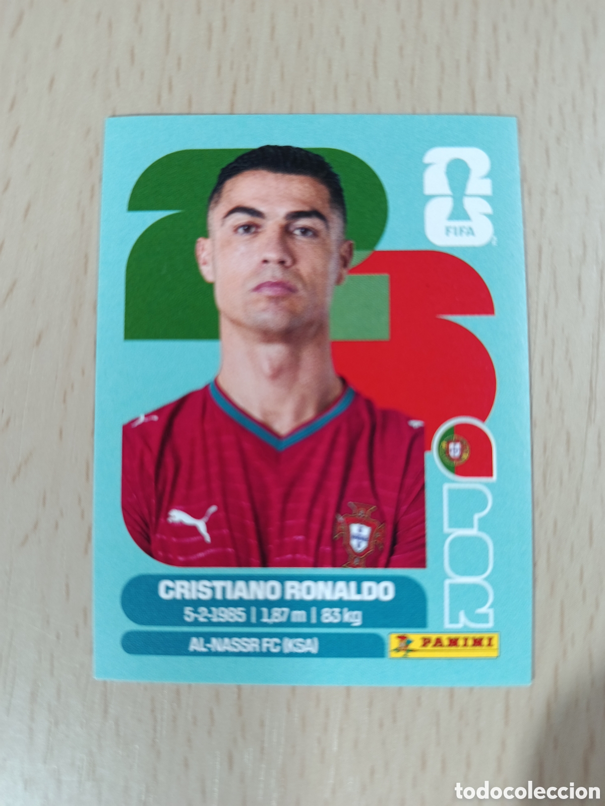 Collezionismo Figurine antiche: CRISTIANO RONALDO POR 15 PORTUGAL FIFA WORLD CUP 26 2026 MUNDIAL 26 2026 PANINI