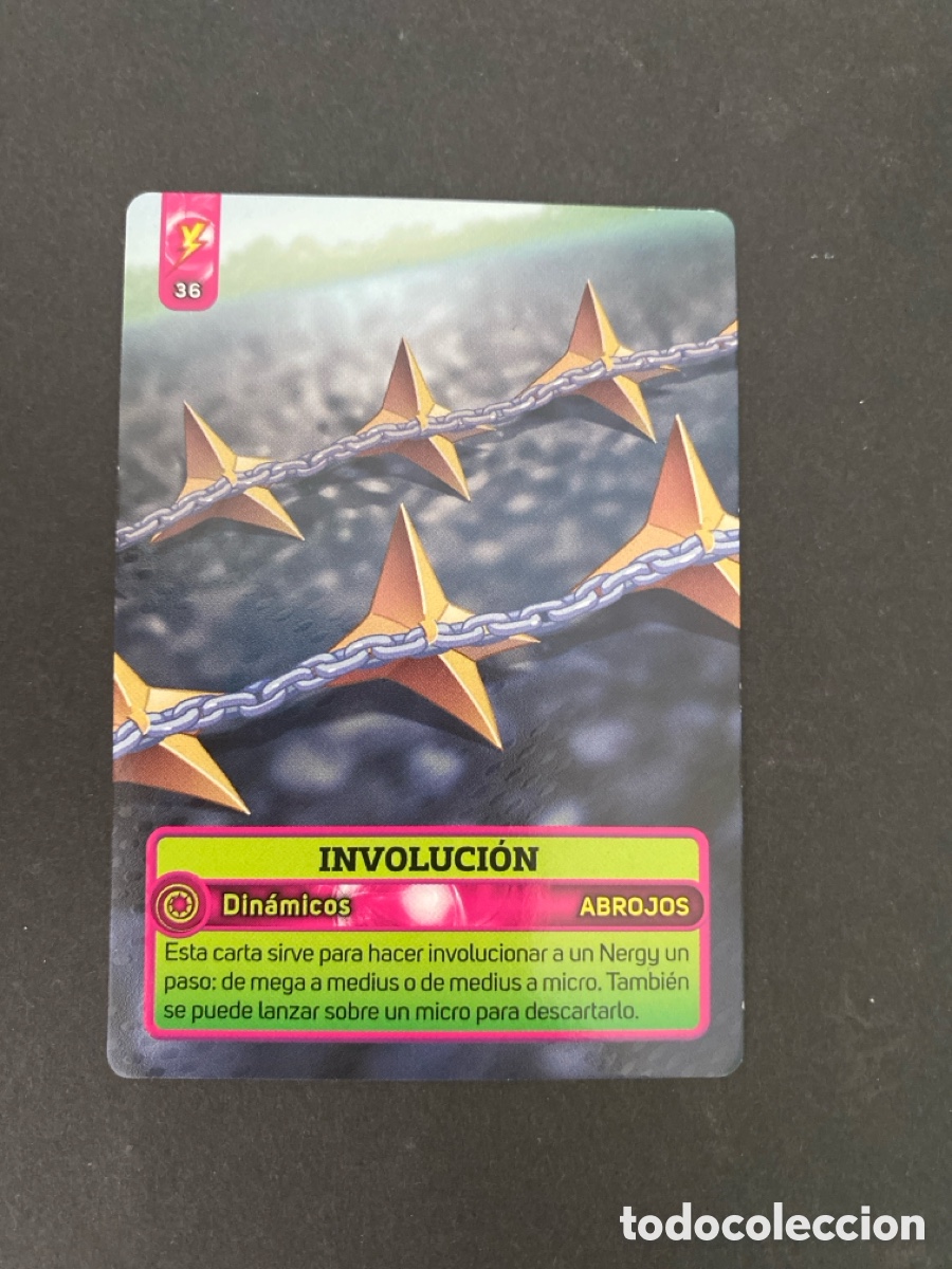 Coleccionismo cromos antiguos: Cromo Nergys N* 36 panini