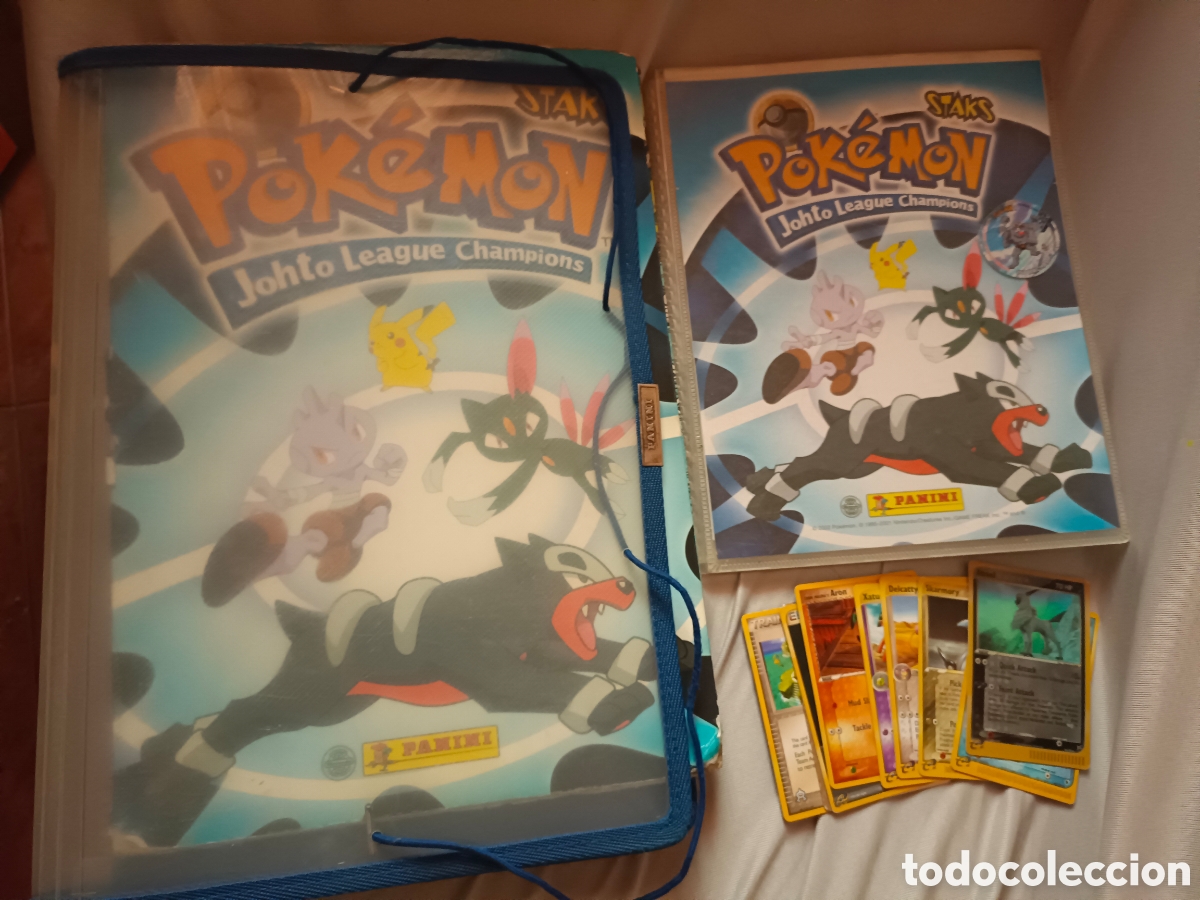Coleccionismo cromos antiguos: POKEMON PANINI CARPETA ARCHIVADORA/IMANES/TABLERO 2002