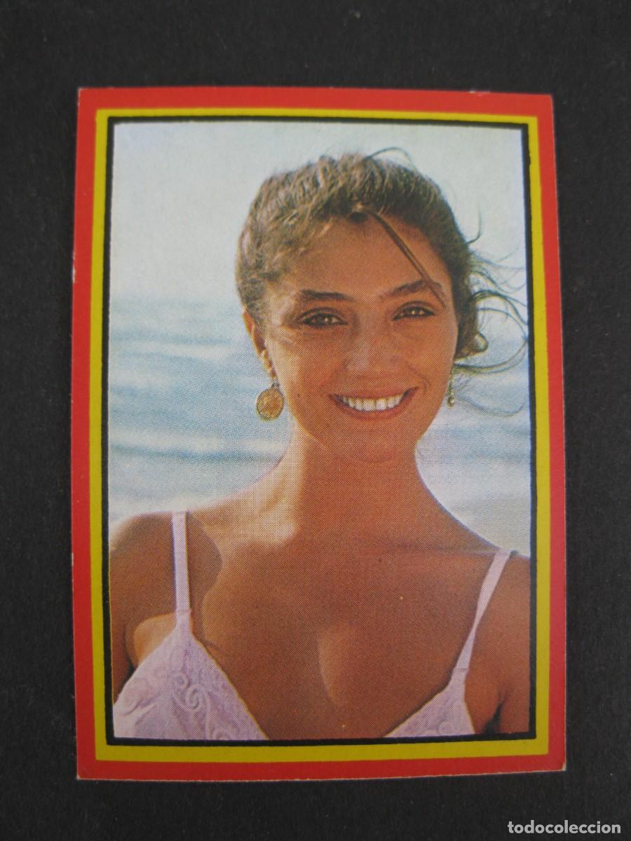 Coleccionismo cromos antiguos: FABULOSOS - CROMO N&ordm; 79 - ANGELA MOLINA - EDITORIAL RUIZ ROMERO - NUNCA PEGADO.