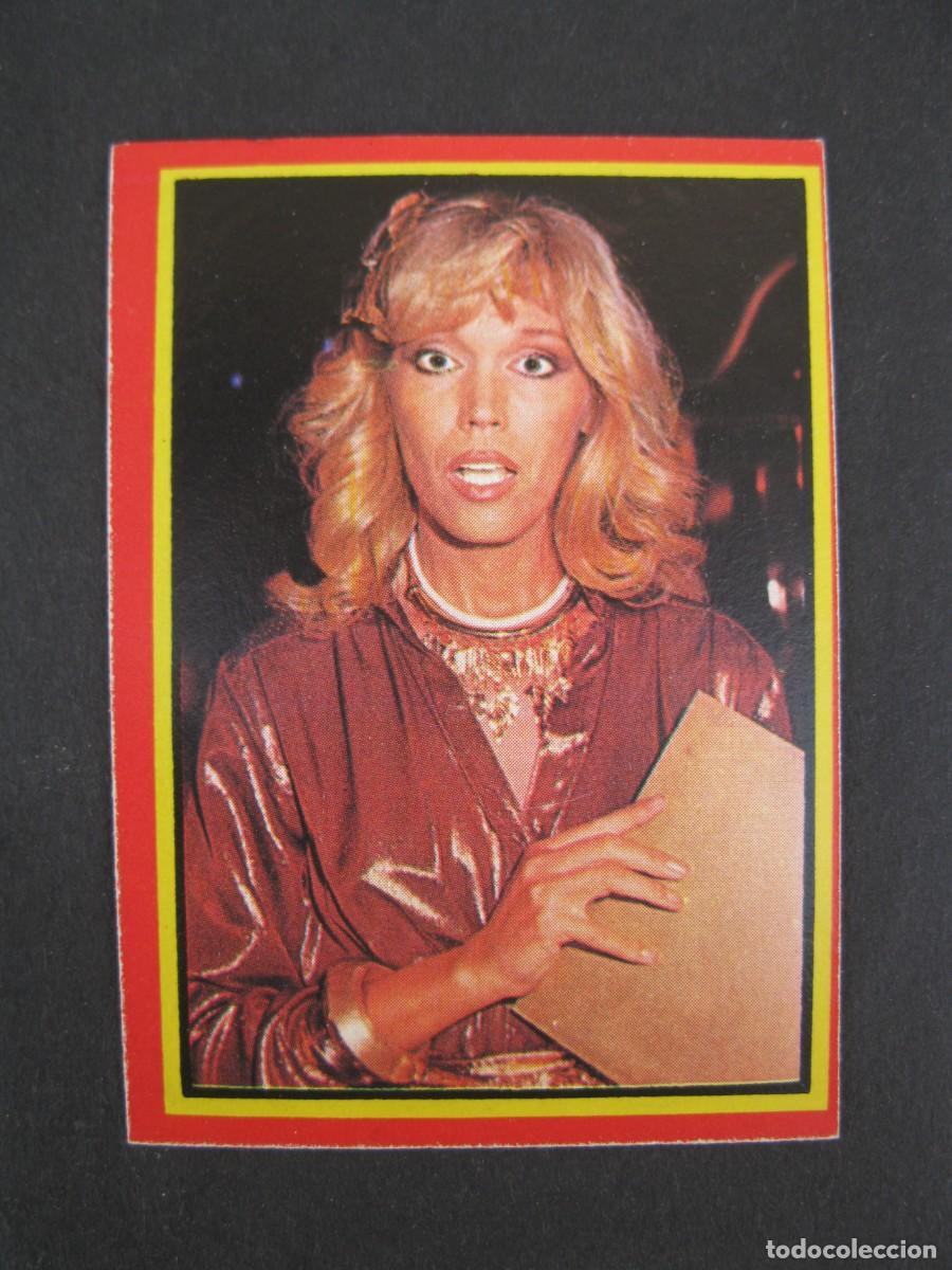 Coleccionismo cromos antiguos: FABULOSOS - CROMO N&ordm; 113 - AMANDA LEAR - EDITORIAL RUIZ ROMERO - NUNCA PEGADO.
