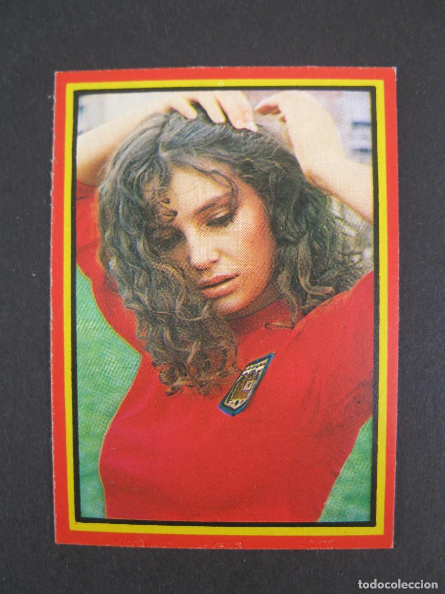 Colecionismo Cromos antigos: FABULOSOS - CROMO N&ordm; 118 - SILVIA AGUILAR - EDITORIAL RUIZ ROMERO - NUNCA PEGADO.