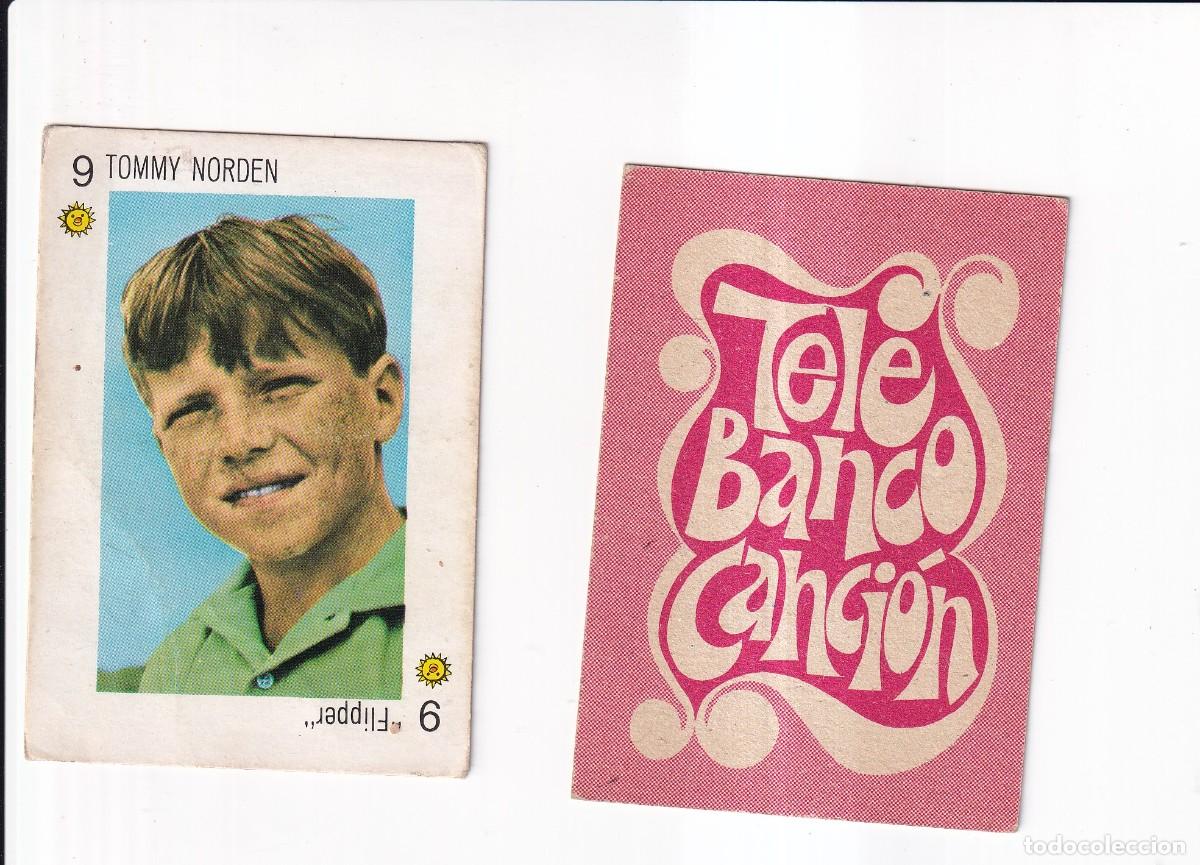 Coleccionismo cromos antiguos: TELE BANCO CANCION : SERIE ROJA : N&ordm; 9 DE OROS ; TOMMT NORDEN