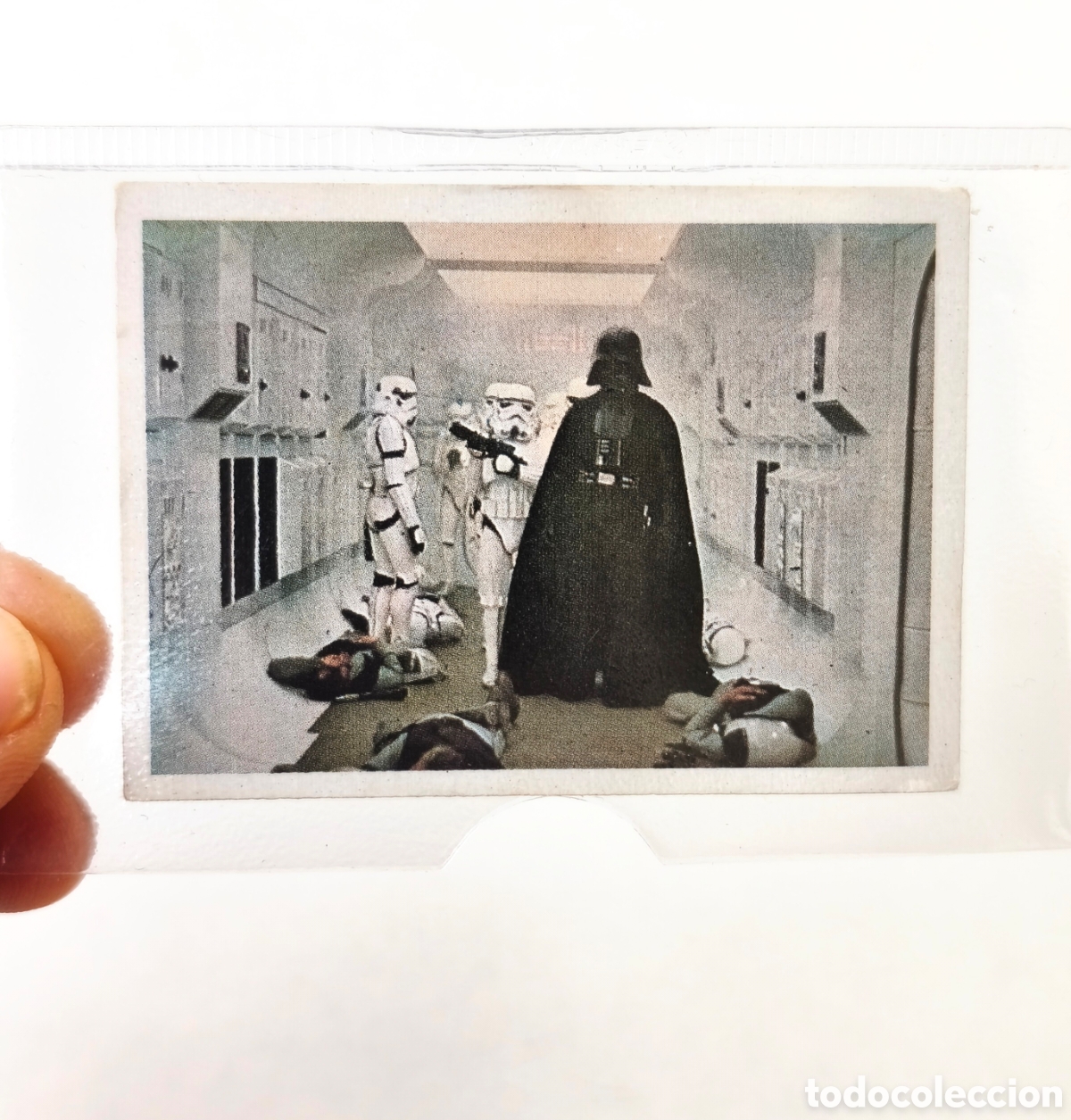 Coleccionismo cromos antiguos: LORD DARTH VADER STAR WARS GUERRA DE LAS GALAXIAS