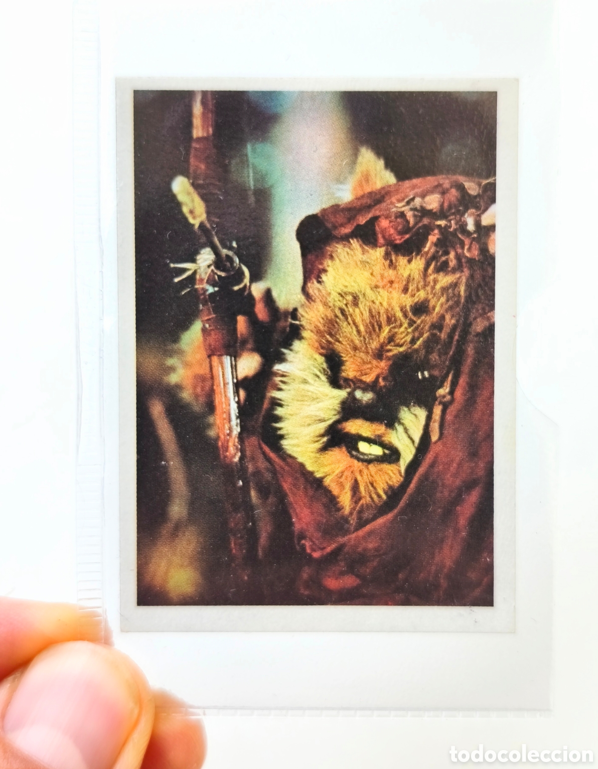 Coleccionismo cromos antiguos: EWOK 162 LA GUERRA DE LAS GALAXIAS STAR WARS 1983