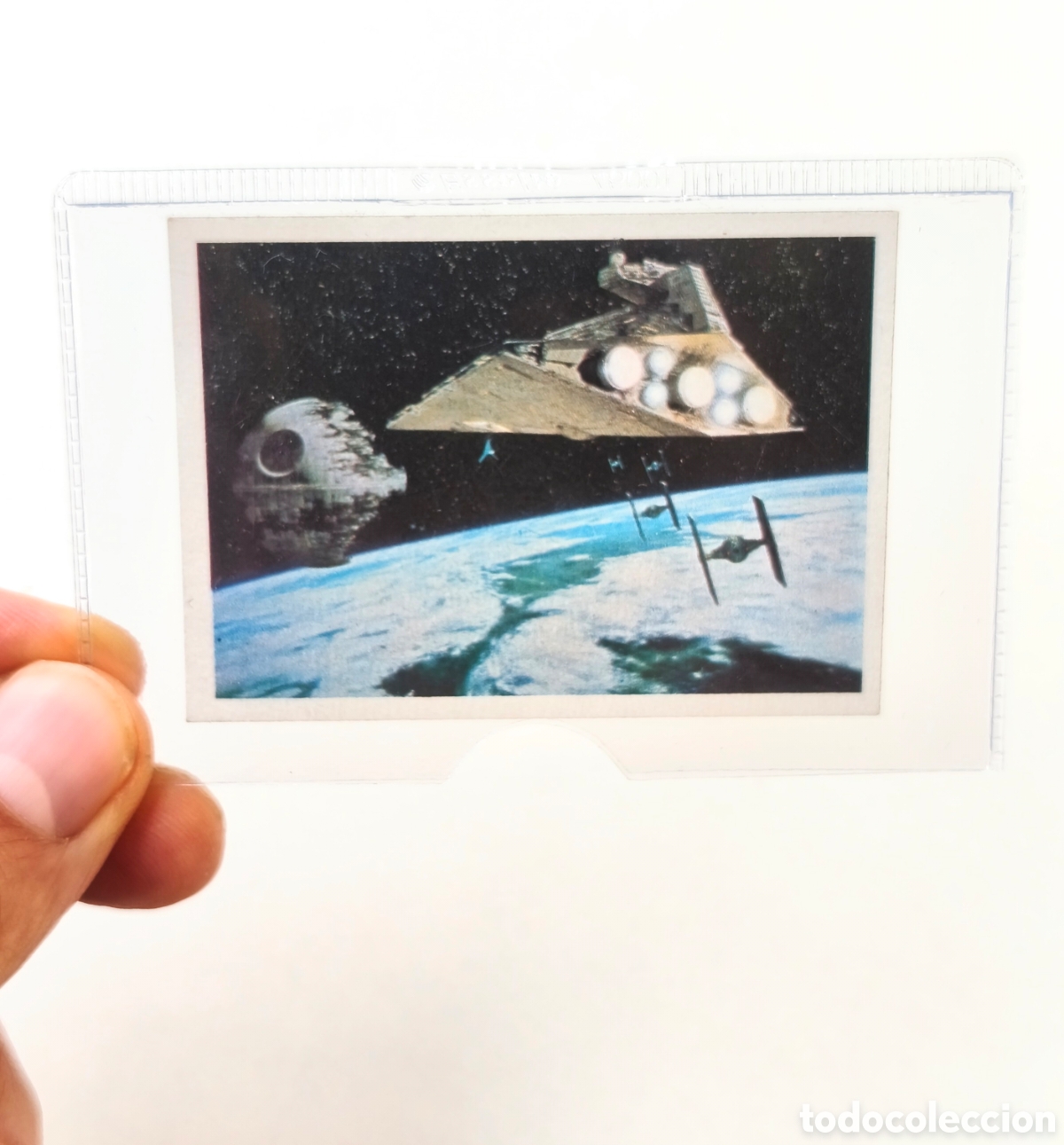 Coleccionismo cromos antiguos: STAR WARS ESTRELLA DE LA MUERTE 37 RETORNO DE JEDI