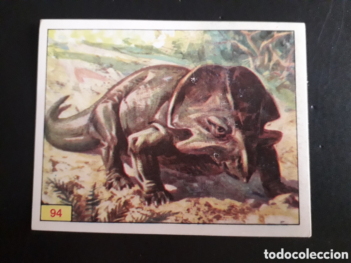 Coleccionismo cromos antiguos: DINOSAURS / DINOSAURIOS N&deg; 94 PANINI 1992 SIN PEGAR PEDIDO M&Iacute;NIMO 3&euro;