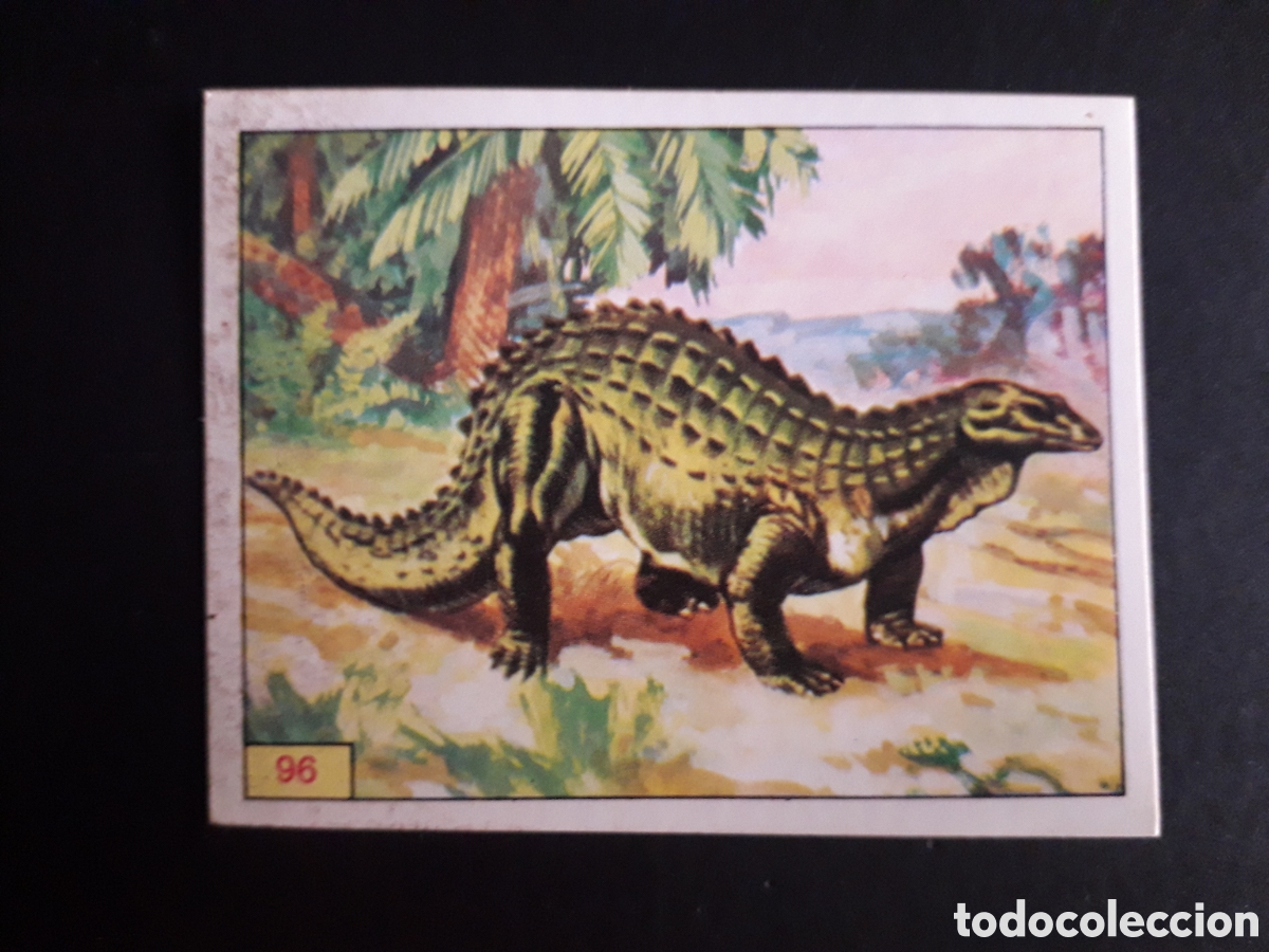 Coleccionismo cromos antiguos: DINOSAURS / DINOSAURIOS N&deg; 96 PANINI 1992 SIN PEGAR PEDIDO M&Iacute;NIMO 3&euro;
