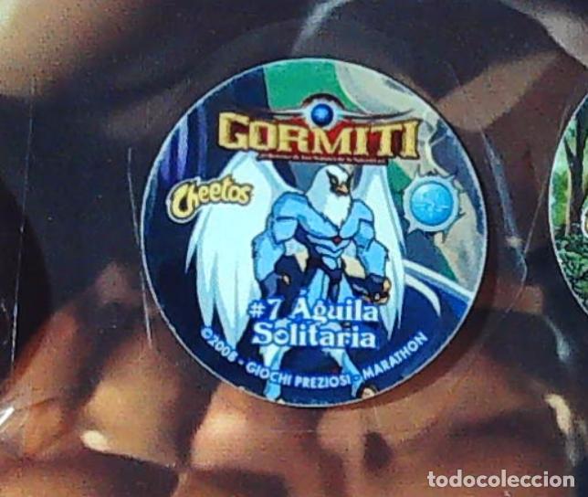 Coleccionismo cromos antiguos: matutano cheetos gormiti tazo pegatina peel superior n 7