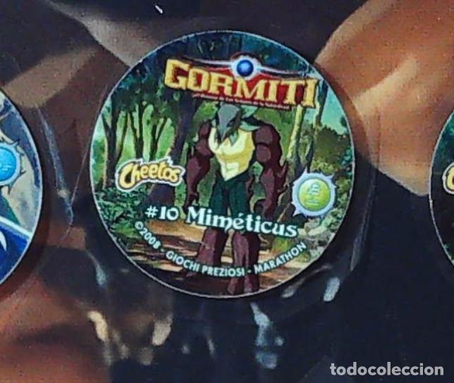 Coleccionismo cromos antiguos: matutano cheetos gormiti tazo pegatina peel superior n 10