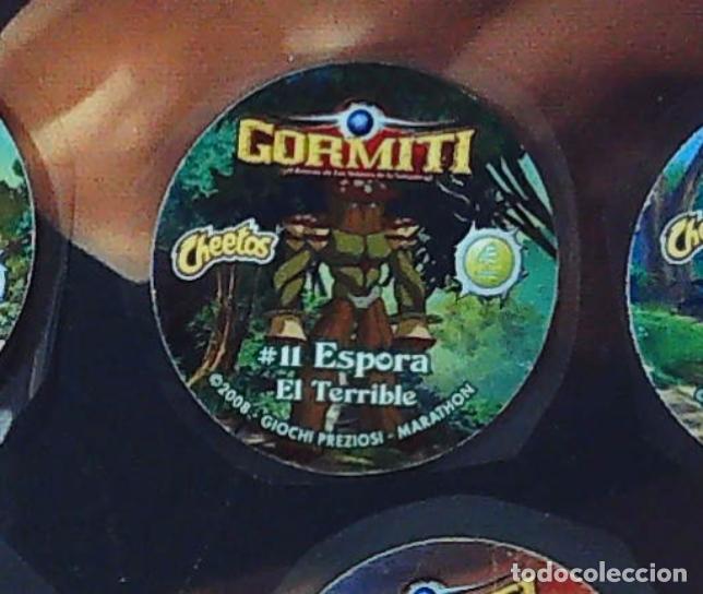 Coleccionismo cromos antiguos: matutano cheetos gormiti tazo pegatina peel superior n 11