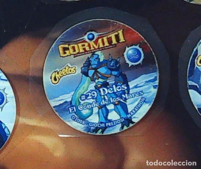 Coleccionismo cromos antiguos: matutano cheetos gormiti tazo pegatina peel superior n 29