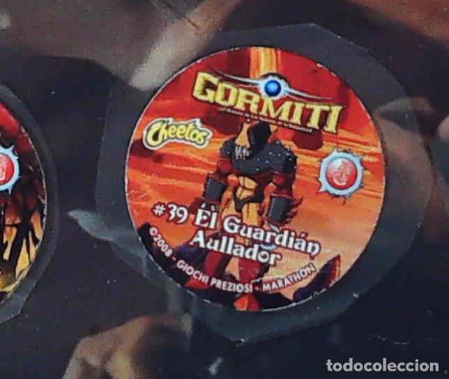 Coleccionismo cromos antiguos: matutano cheetos gormiti tazo pegatina peel superior n 39