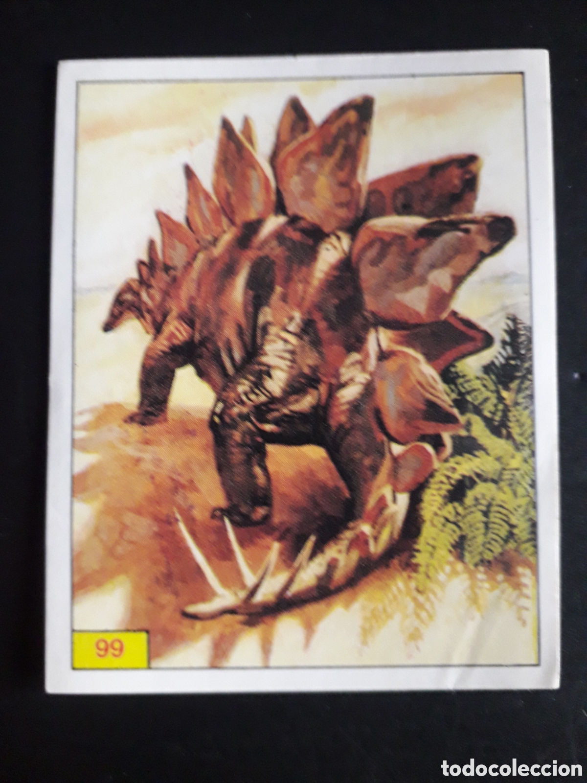 Coleccionismo cromos antiguos: DINOSAURS / DINOSAURIOS N&deg; 99 PANINI 1992 SIN PEGAR PEDIDO M&Iacute;NIMO 3&euro;