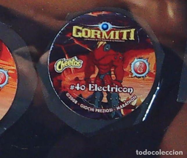 Coleccionismo cromos antiguos: matutano cheetos gormiti tazo pegatina peel superior n 40