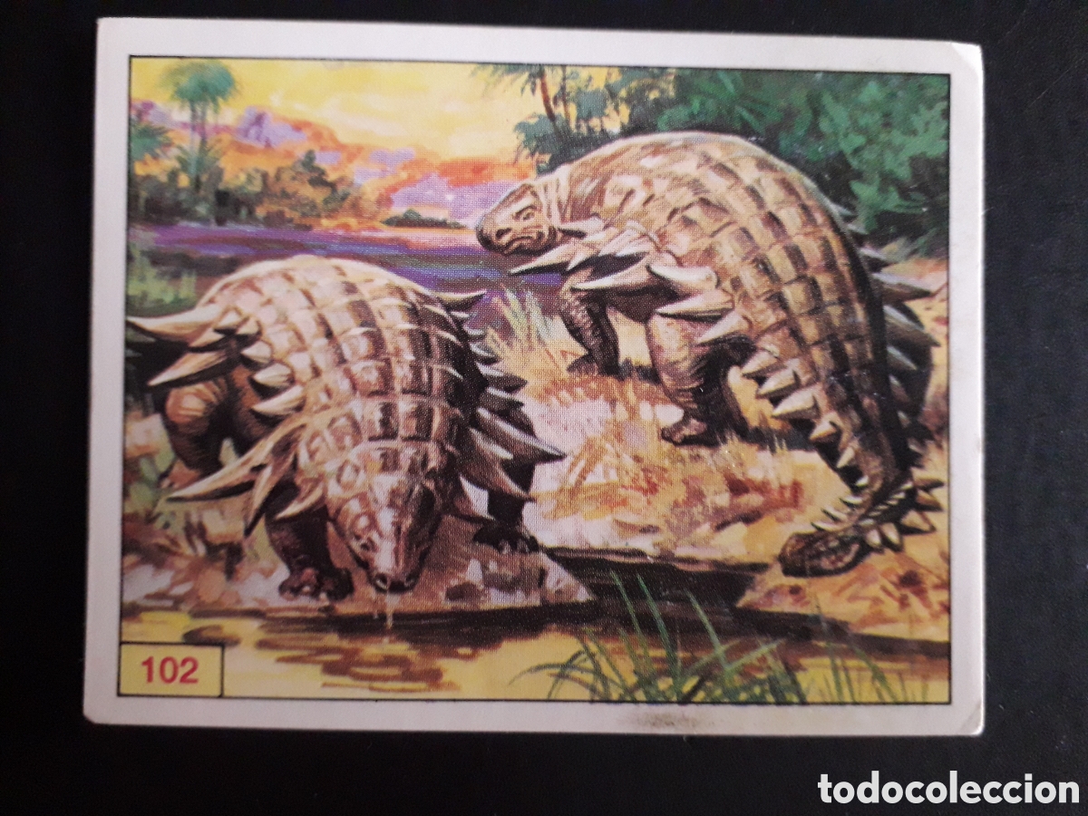 Collezionismo Figurine antiche: DINOSAURS / DINOSAURIOS N&deg; 102 PANINI 1992 SIN PEGAR PEDIDO M&Iacute;NIMO 3&euro;