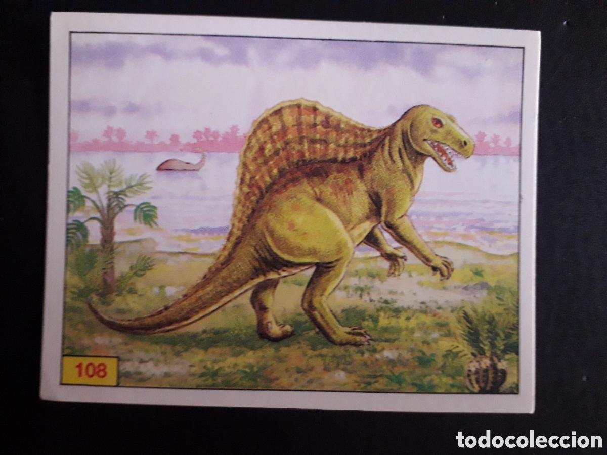 Collectionnisme Cartes &agrave; collectionner anciennes: DINOSAURS / DINOSAURIOS N&deg; 108 PANINI 1992 SIN PEGAR PEDIDO M&Iacute;NIMO 3&euro;