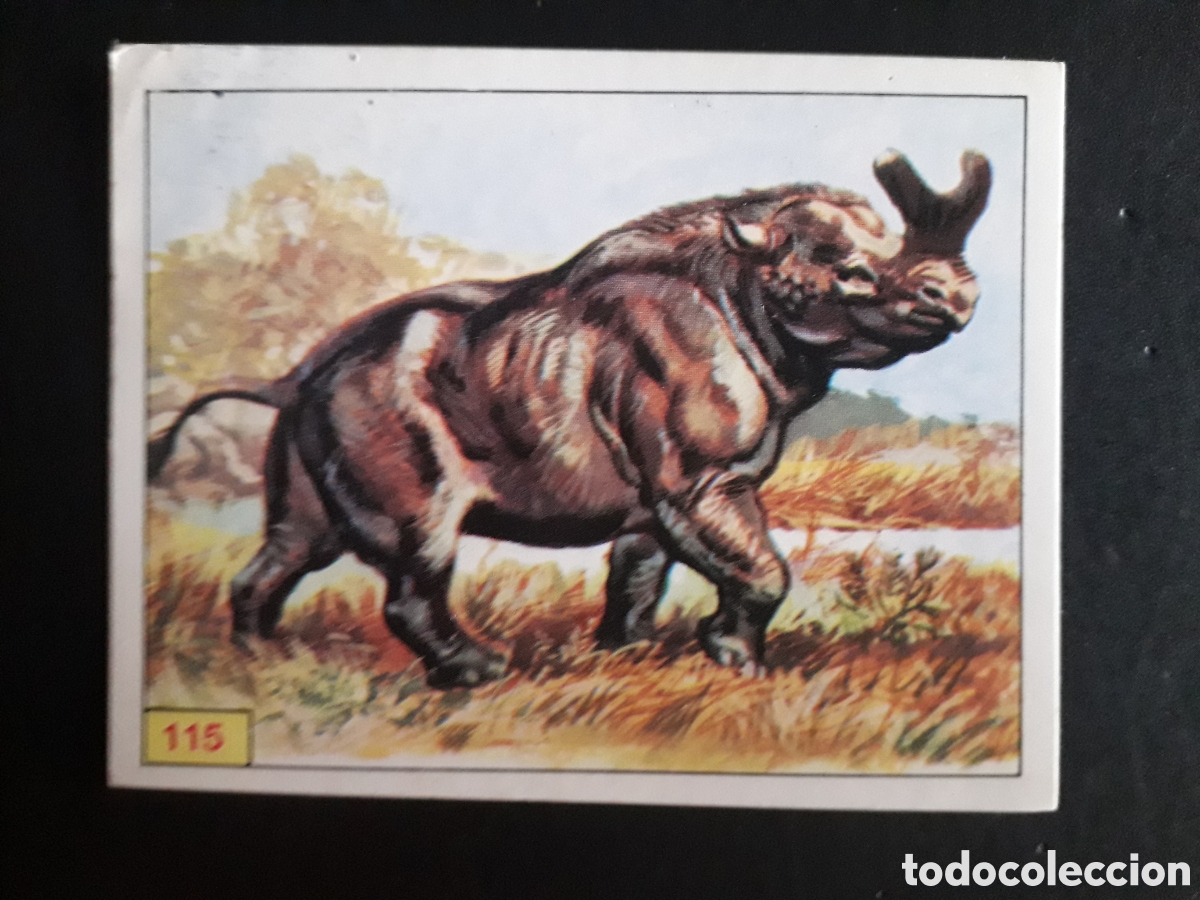 Coleccionismo cromos antiguos: DINOSAURS / DINOSAURIOS N&deg; 115 PANINI 1992 SIN PEGAR PEDIDO M&Iacute;NIMO 3&euro;