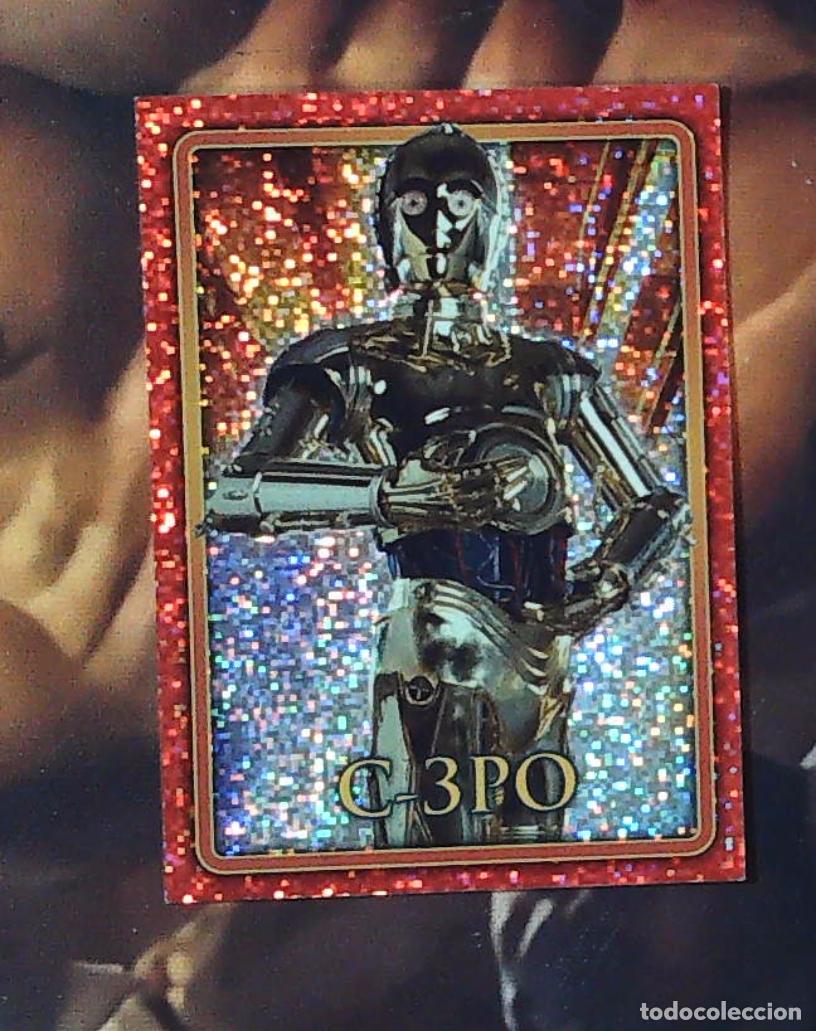 Coleccionismo cromos antiguos: star wars revenge of the sith merlin stickers n 201 c3po