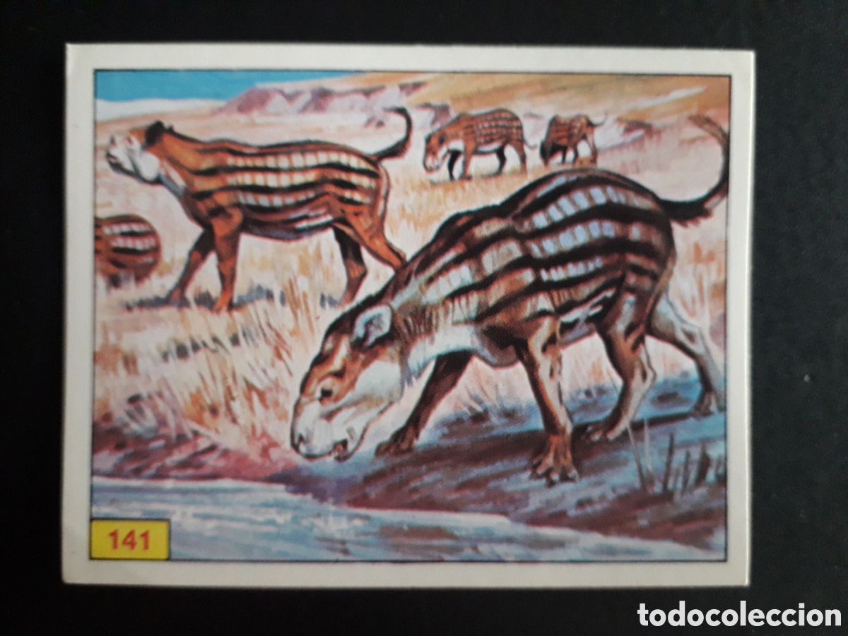 Coleccionismo cromos antiguos: DINOSAURS / DINOSAURIOS N&deg; 141 PANINI 1992 SIN PEGAR PEDIDO M&Iacute;NIMO 3&euro;