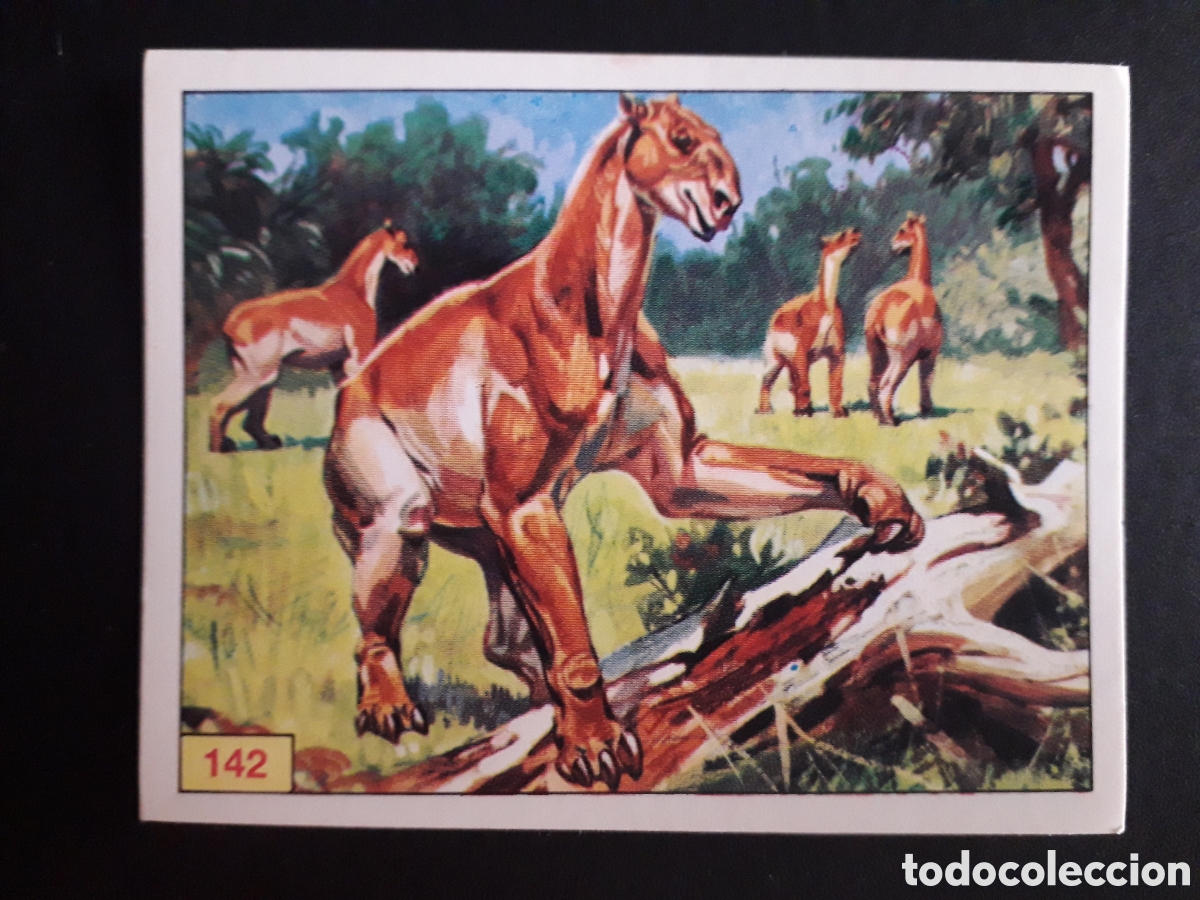 Coleccionismo cromos antiguos: DINOSAURS / DINOSAURIOS N&deg; 142 PANINI 1992 SIN PEGAR PEDIDO M&Iacute;NIMO 3&euro;