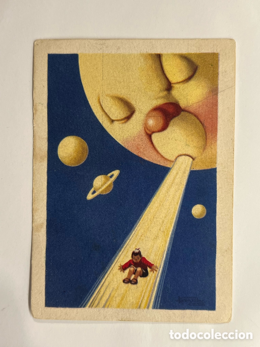 Coleccionismo cromos antiguos: GUADALAJARA F&aacute;brica de Chocolates y Tostadero de Caf&eacute;s Arriaca. Cromo LAS MANCHAS DE LA LUNA, VIII