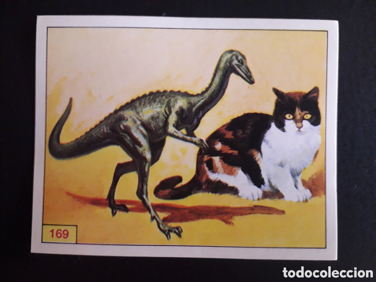 Coleccionismo cromos antiguos: DINOSAURS / DINOSAURIOS N&deg; 169 PANINI 1992 SIN PEGAR PEDIDO M&Iacute;NIMO 3&euro;