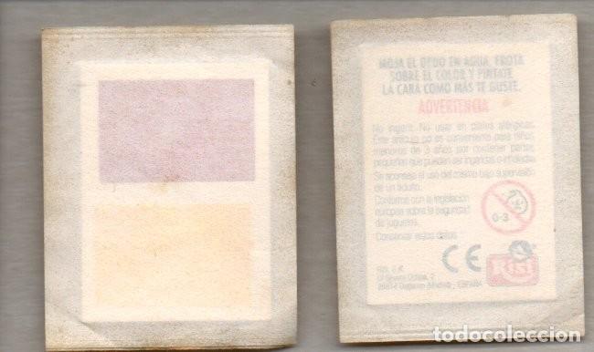 Coleccionismo cromos antiguos: ANTIGUO CROMO RISI - PINTURAS FACIALES. (AMARILLO Y ROJO). SIN ABRIR