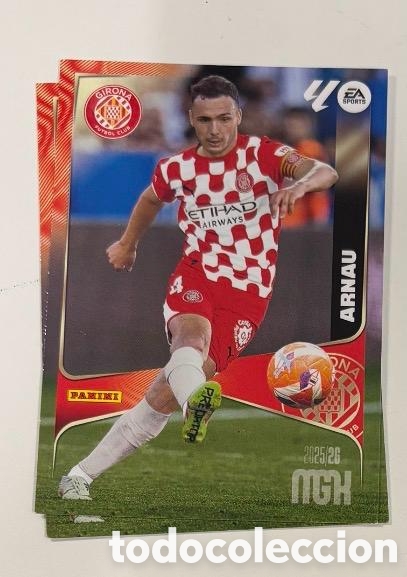 Coleccionismo cromos antiguos: ARNAU GIRONA MGK Megacracks 25/26